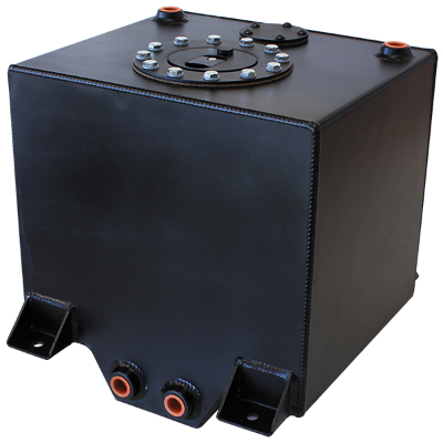 Black Alloy Fuel Cell 19 Litre5 Us Gallons With Cavity/Sump