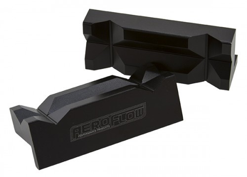 Billet Vice Soft Jaws Alloy   Black Magnetic Back -6 To -10