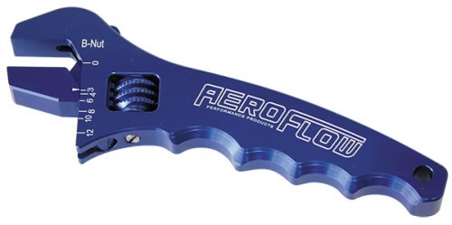 Adjustable Wrench Grip Spannerblue -3An To -12An