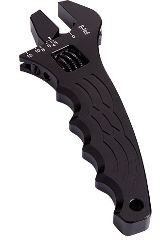 Adjustable Wrench Grip Spannerblack -3An To -12An