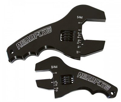 Adjustable Wrench Grip Spanner1 X Small & 1 X Large Shorty