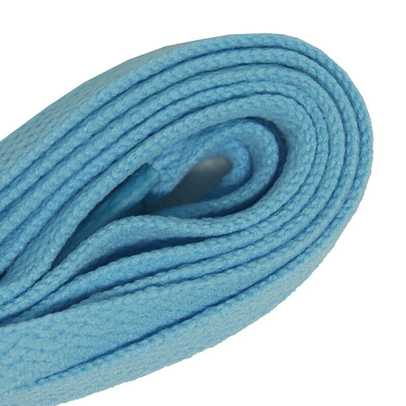 Lacets plats larges skateboard bleu ciel