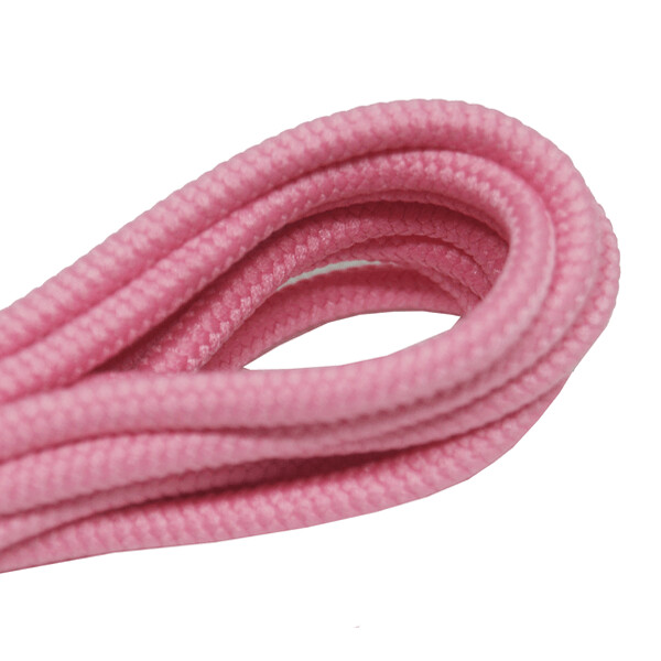 Lacets ronds épais rose malabar