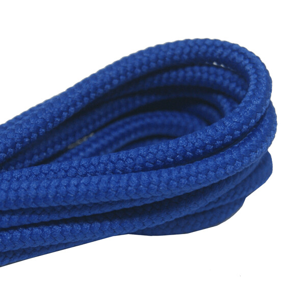 Lacets ronds épais bleu royal