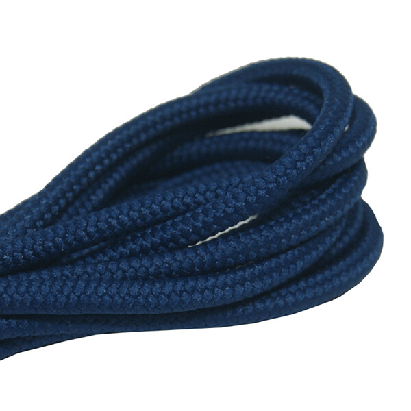 Lacets ronds épais bleu nattier