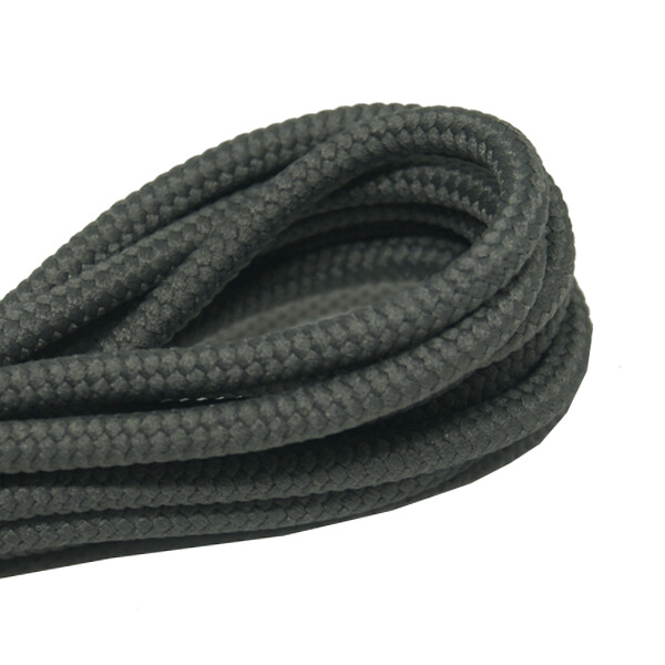 Lacets ronds épais gris ardoise