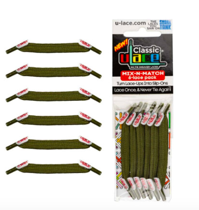 Pack classique U-LACE kaki militaire