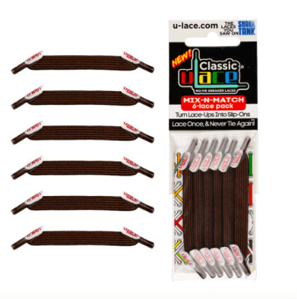 Pack classique U-LACE marron foncé