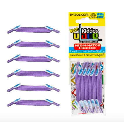 Lavender purple U-LACE kiddo's pack