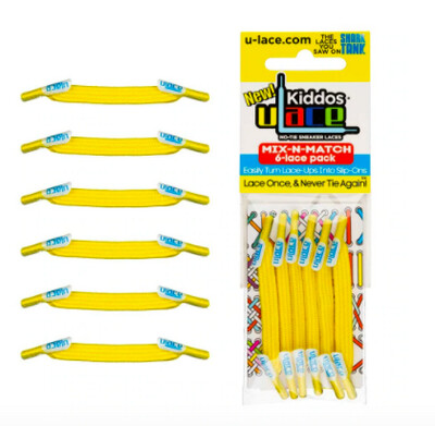 Pack kiddo's U-LACE jaunes