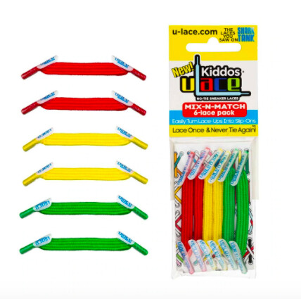 Pack kiddo's mix  U-LACE rasta