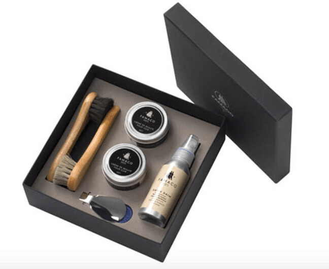 Famaco Box Grand Modèle, kit de cirage