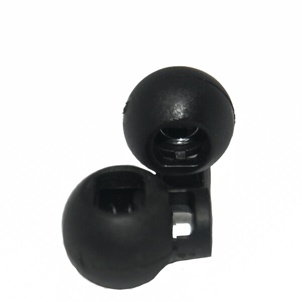 ​Stop lacets et cordons ronds noirs