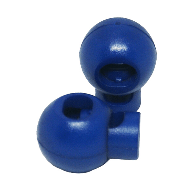 Stop lacets et cordons ronds bleu royal