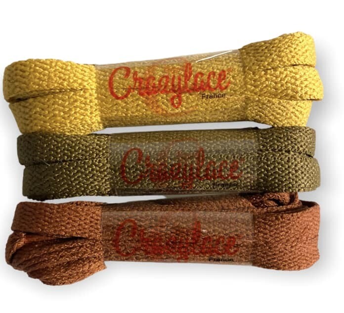 Autumn pack -3 pairs of colorful shoelaces -