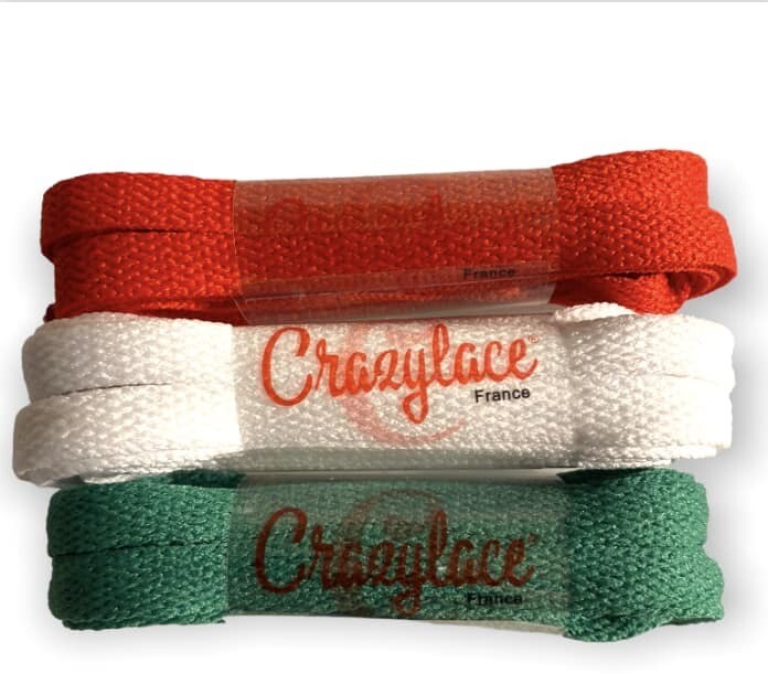 CHRISTMAS pack -3 pairs of colorful shoelaces -