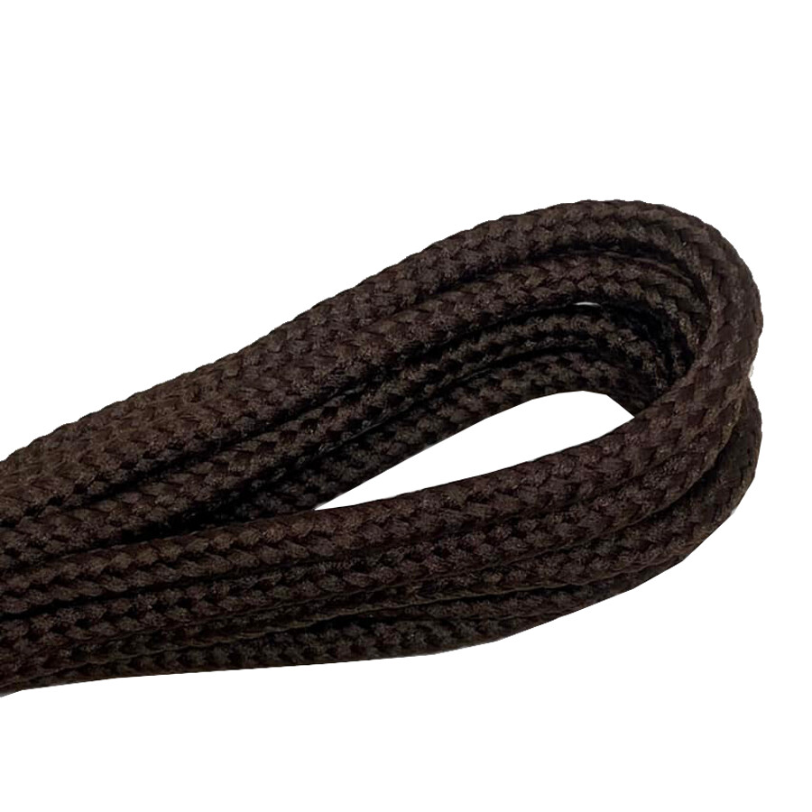 Lacets ronds marron foncé