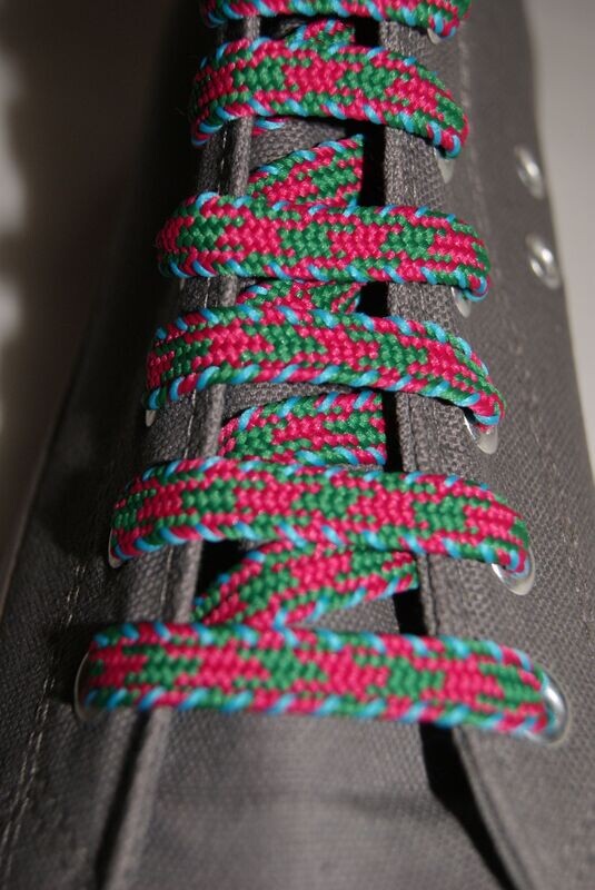 Lacets plats brésiliens plusieurs coloris disponibles