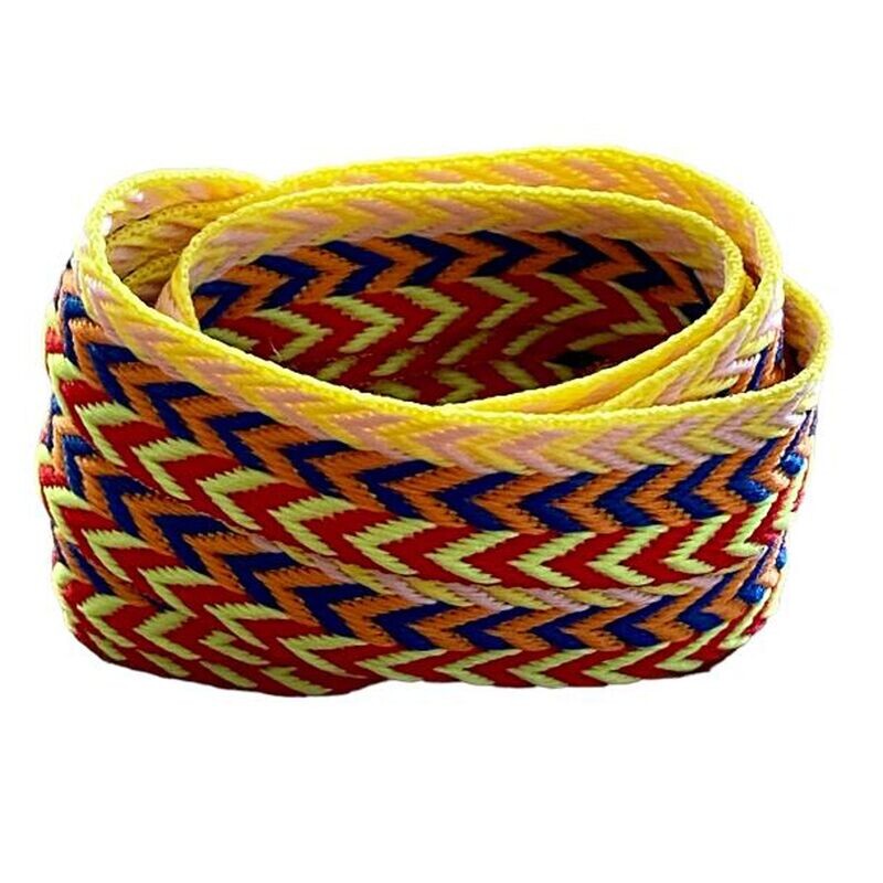 Lacets plats  larges de style Lanvin  couleur Cusco