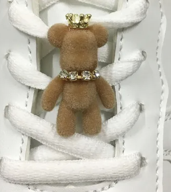 Bijoux à lacets en velours animals mignons avec strass
