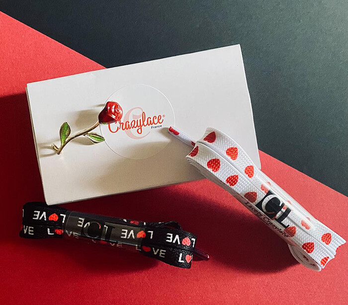Coffret lacets Crazy Love "limité"