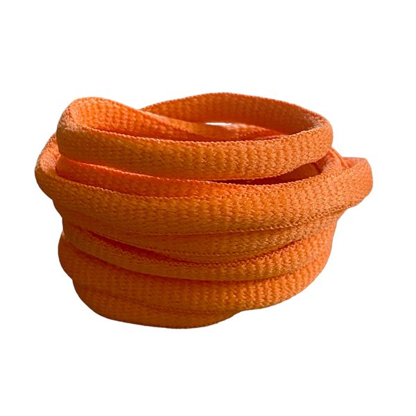 Lacets ovales orange melon