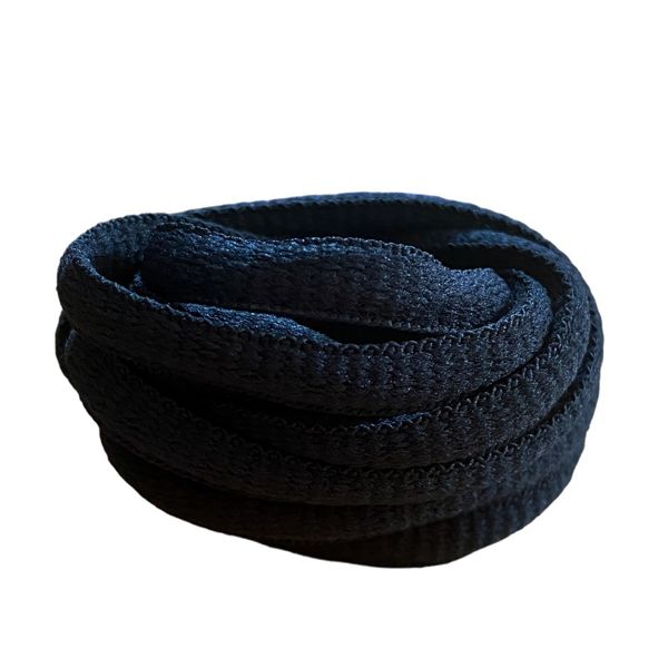 Lacets ovales noirs