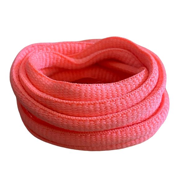Lacets ovales rose saumon