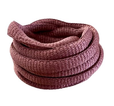 Lacets ovales marron cannelle