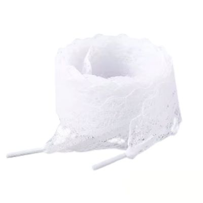 White lace-up shoes for all types of shoes and occasions