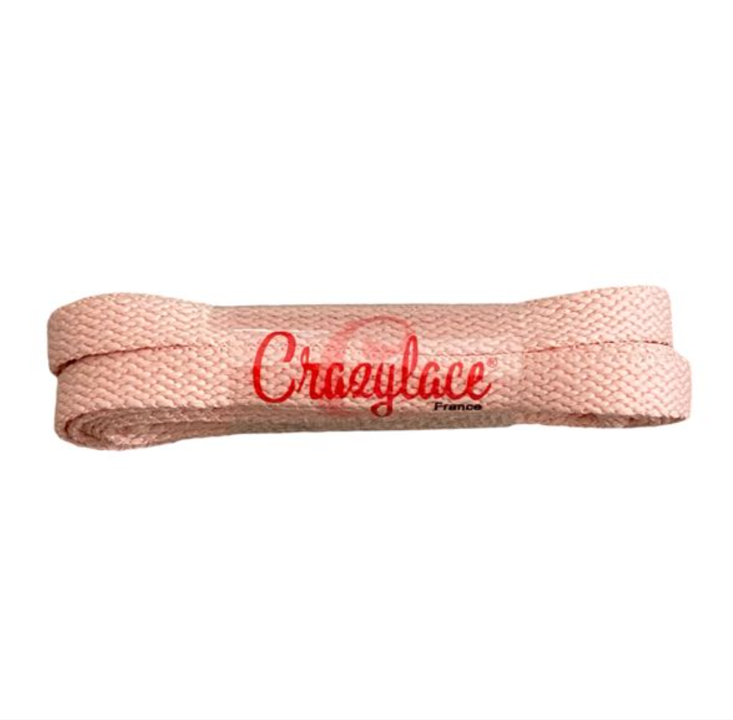Pochette mini charmes x10 Crazylace, Choisir la couleur des lacets: Misty rose