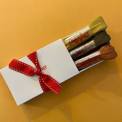 Pack 3 paires de lacets Crazylace - Aux épices d'automne