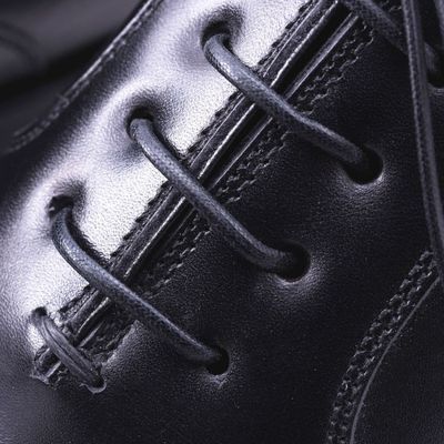 Lacets chaussures de ville cirés