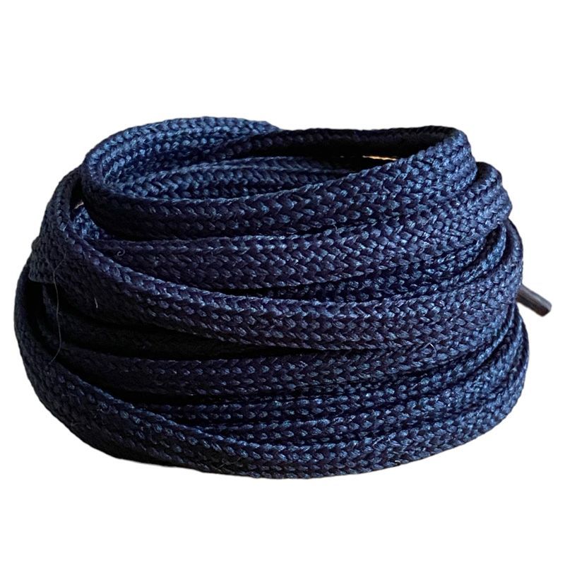 Lacets de foot ou rugby, Couleurs: Marine