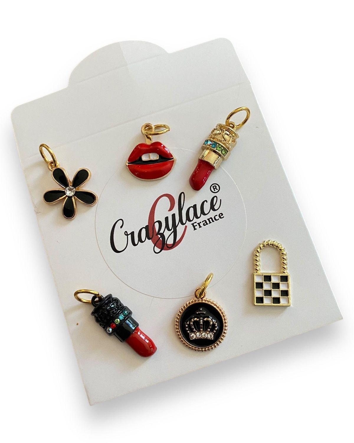 Les pockets breloques mini-charm's Crazylace