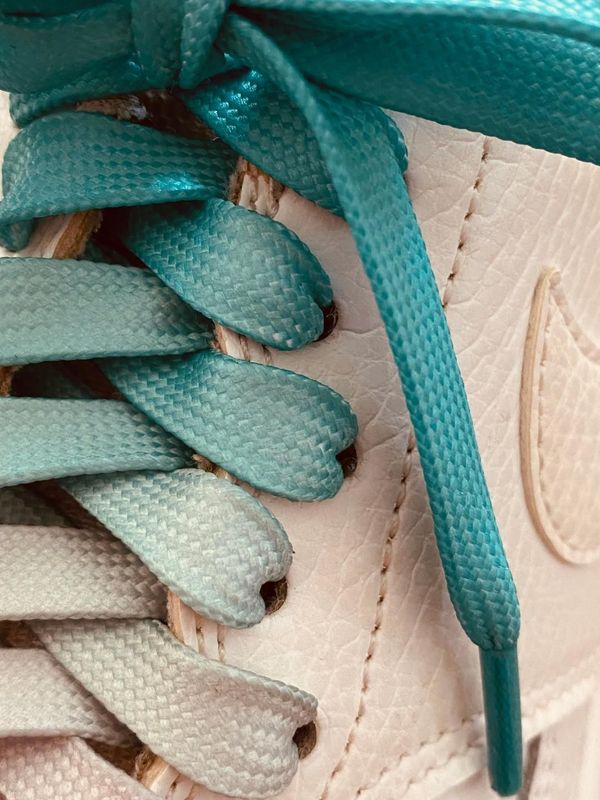 Jade Tie-Dye Gradient Shoelaces
