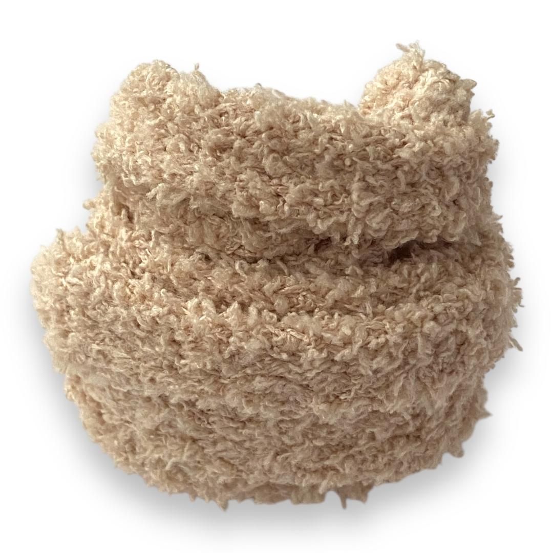 Lacets plats Fluffy  beige moyen – Style Urban Street, doux comme un nounours Lacets plats Fluffy  beige moyen – Style Urban Street, doux comme un nounours