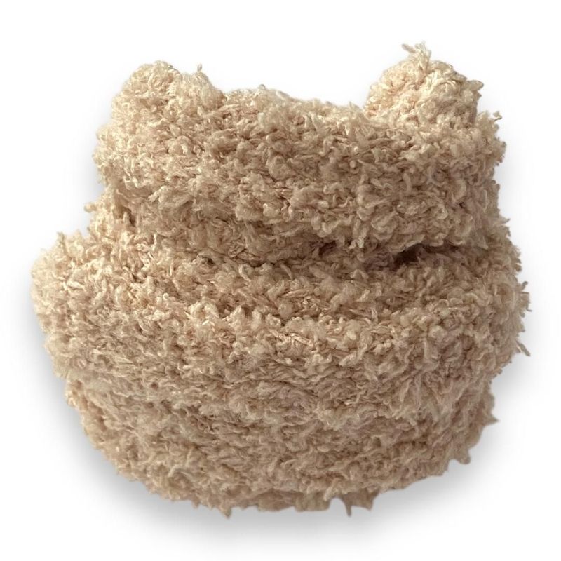 Lacets plats Fluffy  beige moyen – Style Urban Street, doux comme un nounours Lacets plats Fluffy  beige moyen – Style Urban Street, doux comme un nounours