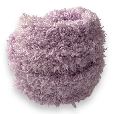 Lacets plats Fluffy  Lavande – Style Urban Street, doux comme un nounours