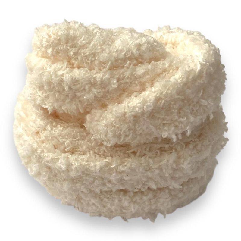 Lacets plats Fluffy  crème – Style Urban Street, doux comme un nounours Lacets plats Fluffy  crème – Style Urban Street, doux comme un nounours