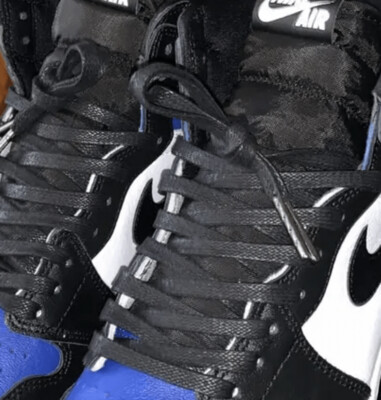 Lacets cirés plats pour sneakers