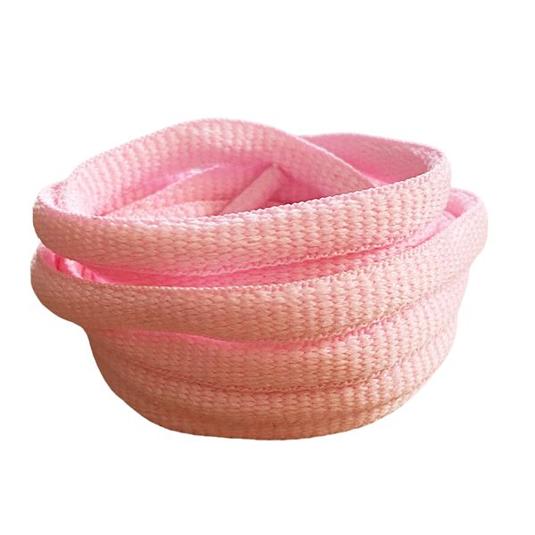 Lacets ovales rose marshmallow Lacets ovales rose marshmallow