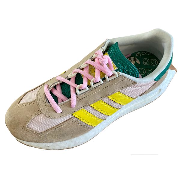 Lacets ovales rose marshmallow