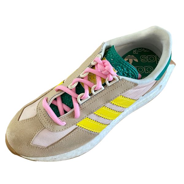 Lacets ovales rose malabar