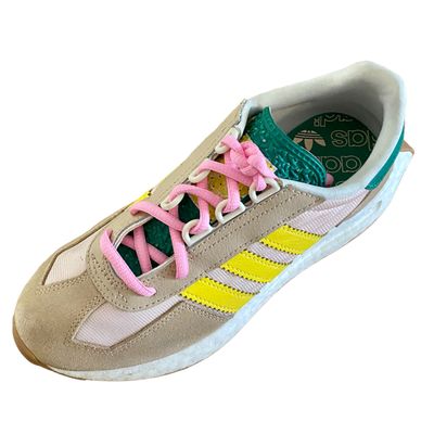 Lacets ovales rose malabar