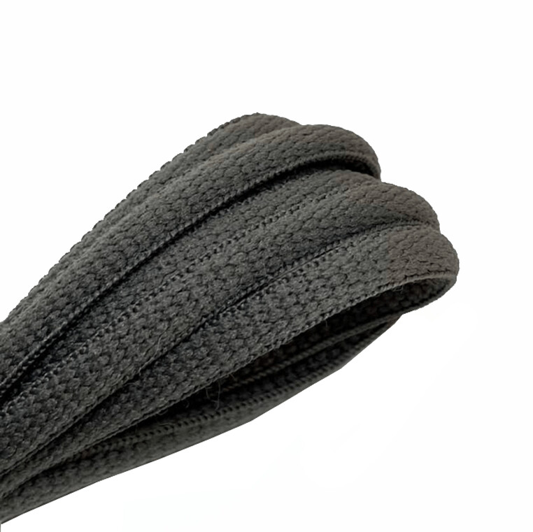 Lacets ovales gris anthracite