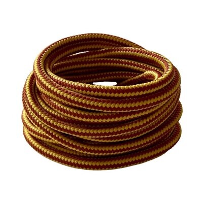 Round brown and yellow trek laces Round brown and yellow trek laces