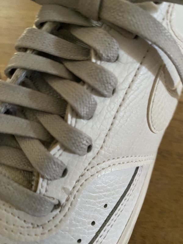 Sneaker flat waxed light gray shoelaces Sneaker flat waxed light gray shoelaces