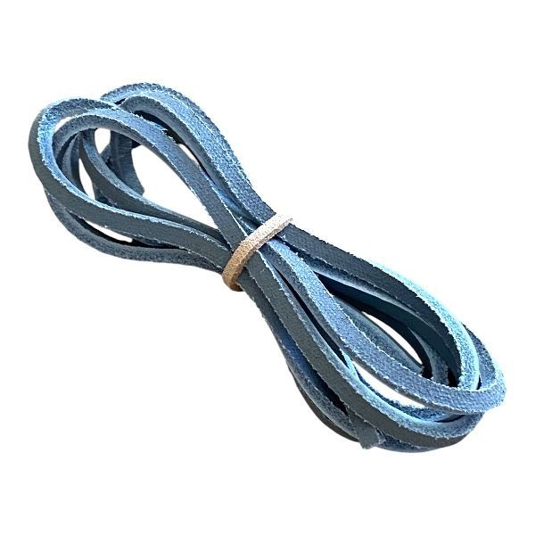 Red leather laces made in France Red leather laces made in France