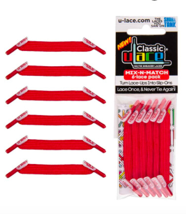 Pack classique U-LACE scarlet- rouge